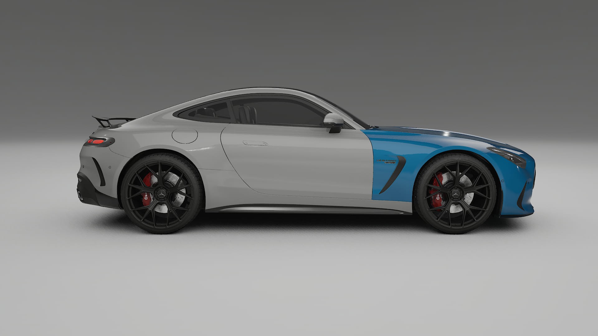 Film de Protection de Peinture Mercedes AMG GT Coupe C192 | CrystalGuard TPU Transparent PPF Kit de Protection Avant 2