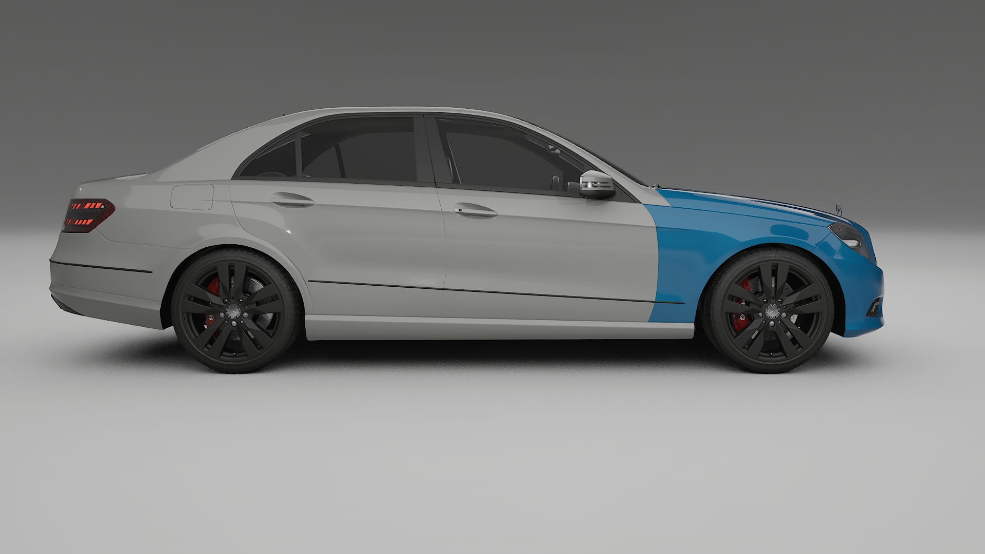 Film de Protection de Peinture Mercedes E-Class Sedan W212 Prefacelift pre-LCI | CrystalGuard TPU Transparent PPF Kit de Protect