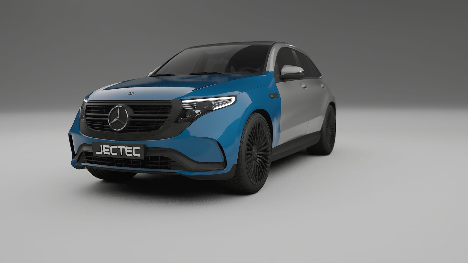 Film de Protection de Peinture Mercedes EQC AMG | CrystalGuard TPU Transparent PPF Kit de Protection Avant