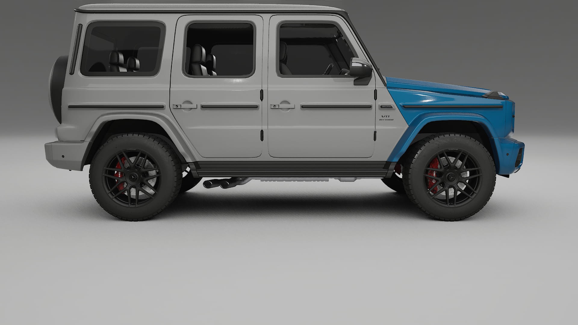 Film de Protection de Peinture Mercedes G63 AMG W463A | CrystalGuard TPU Transparent PPF Kit de Protection Avant 2