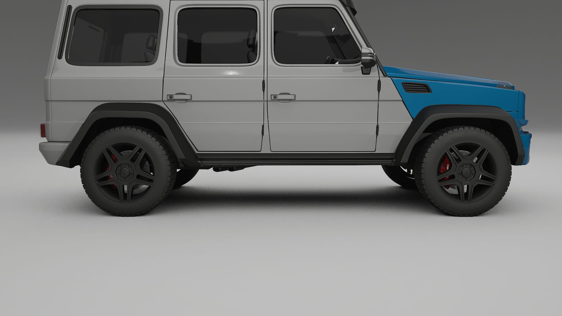 Film de Protection de Peinture Mercedes G-class 4x4 W463 | CrystalGuard TPU Transparent PPF Kit de Protection Avant