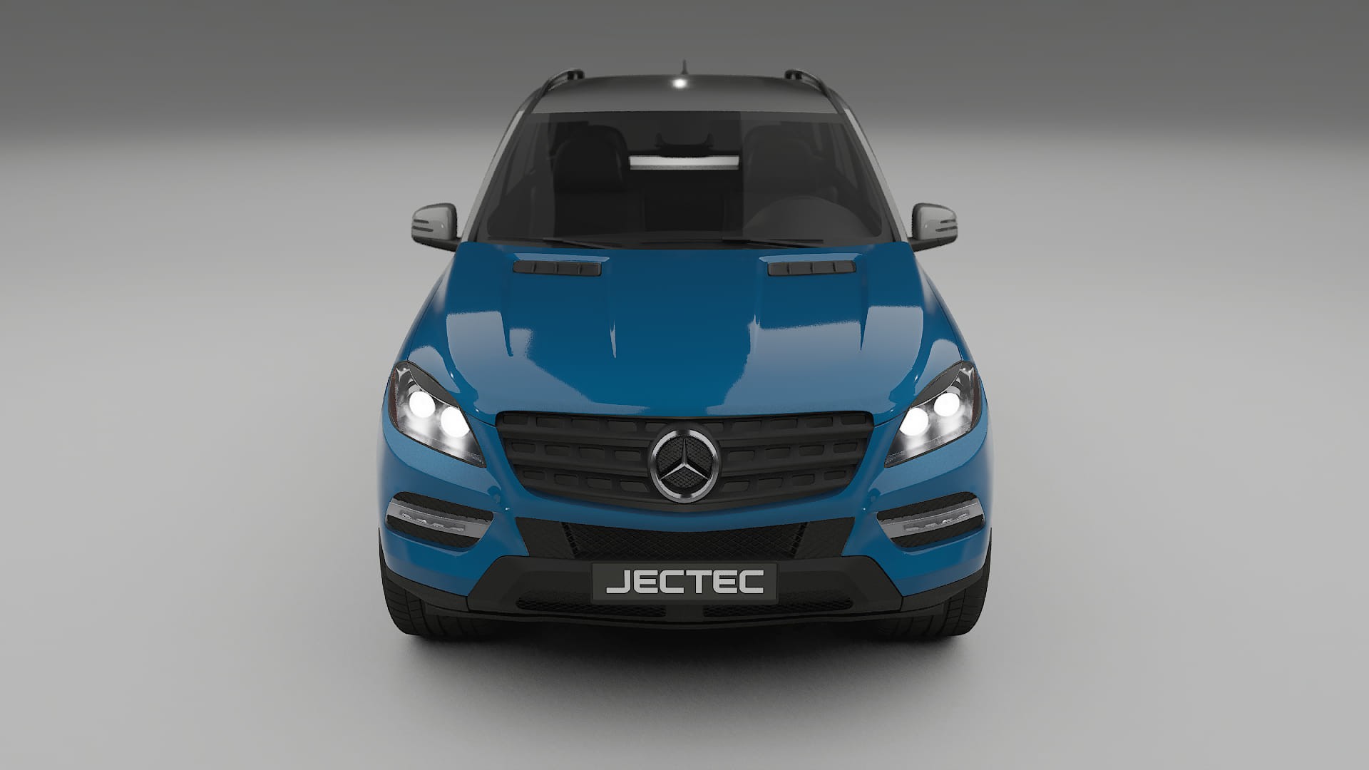 Film de Protection de Peinture Mercedes M-class W166 | CrystalGuard TPU Transparent PPF Kit de Protection Avant