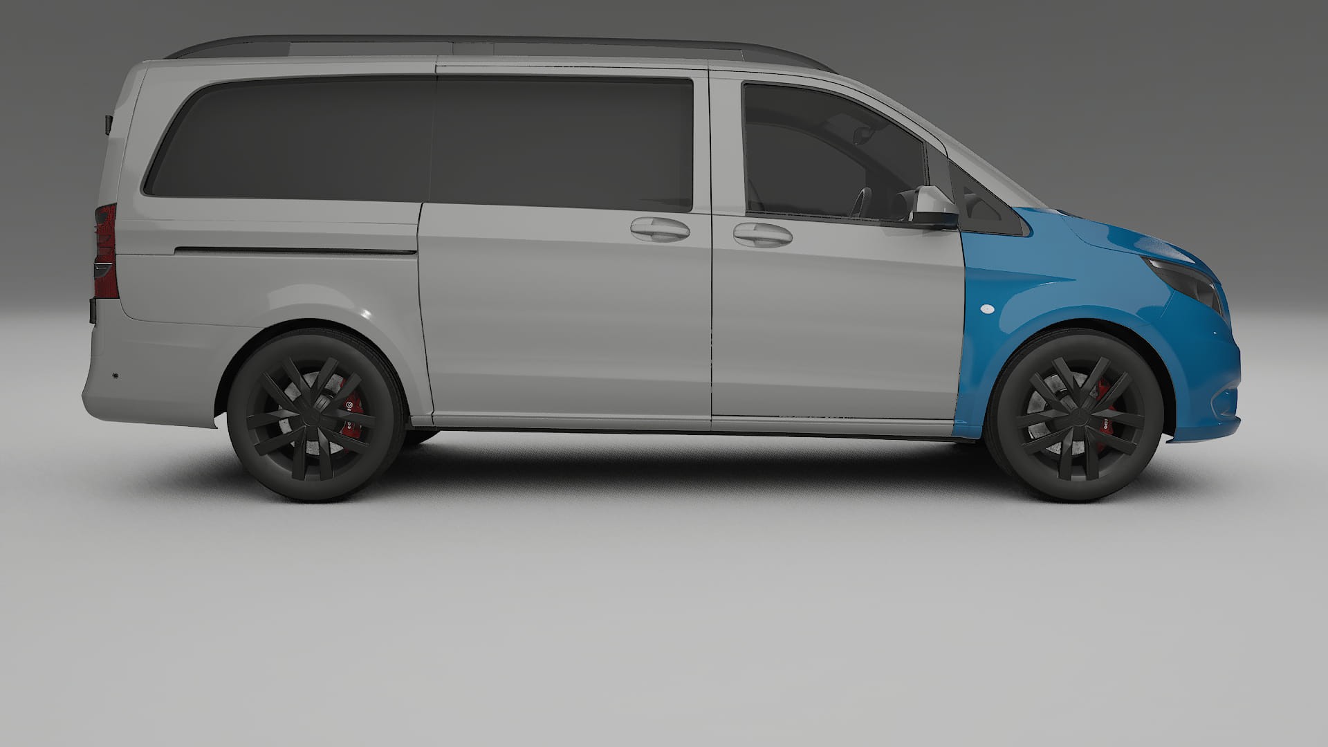 Film de Protection de Peinture Mercedes Vito-Short W447 prefacelift pre-LCI | CrystalGuard TPU Transparent PPF Kit de Protection