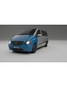 Film de Protection de Peinture Mercedes Vito Short W639 facelift LCI | CrystalGuard TPU Transparent PPF Kit de Protection Avant