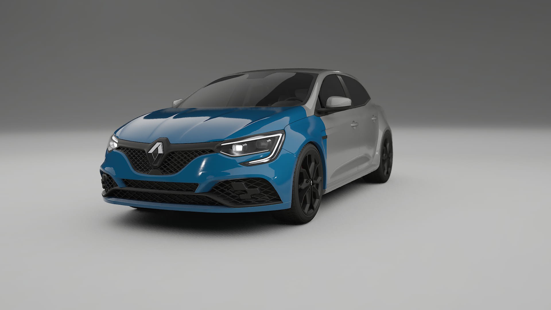 Film de Protection de Peinture Renault Megane RS IV | CrystalGuard TPU Transparent PPF Kit de Protection Avant