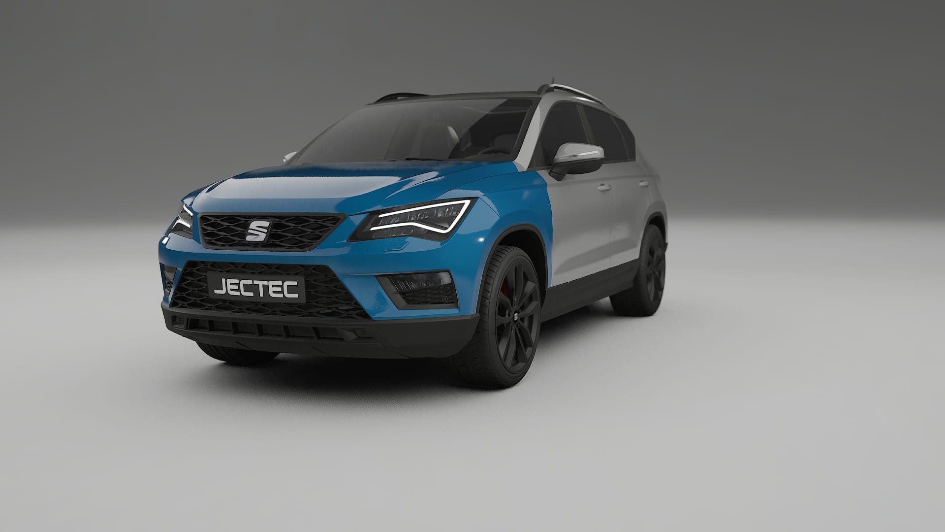 Film de Protection de Peinture Seat Ateca KH7 | CrystalGuard TPU Transparent PPF Kit de Protection Avant