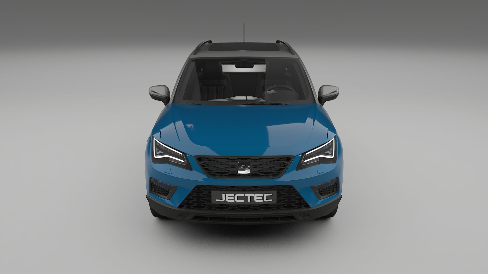 Film de Protection de Peinture Seat Ateca KH7 | CrystalGuard TPU Transparent PPF Kit de Protection Avant