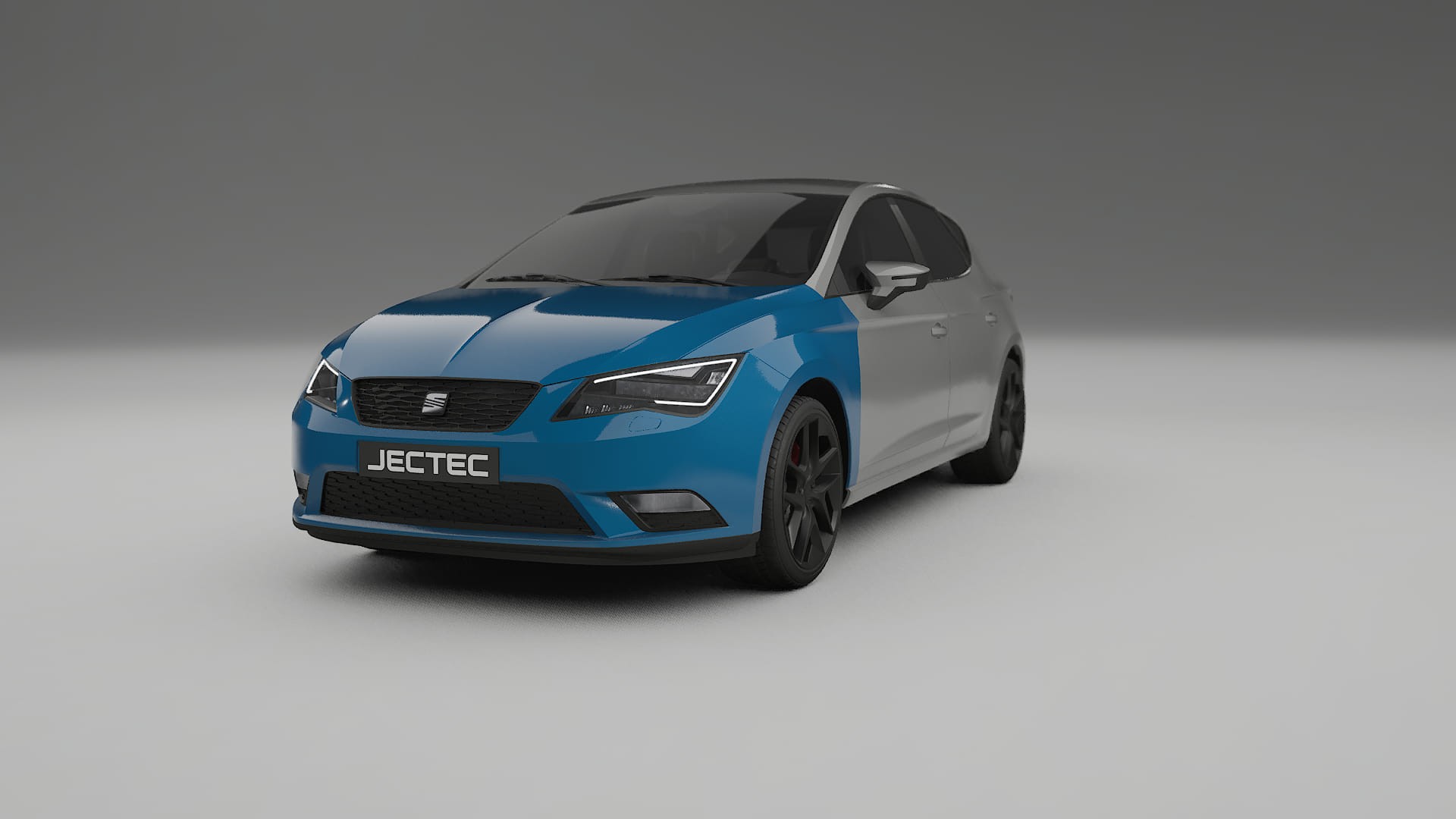 Film de Protection de Peinture Seat Leon FR 5F | CrystalGuard TPU Transparent PPF Kit de Protection Avant