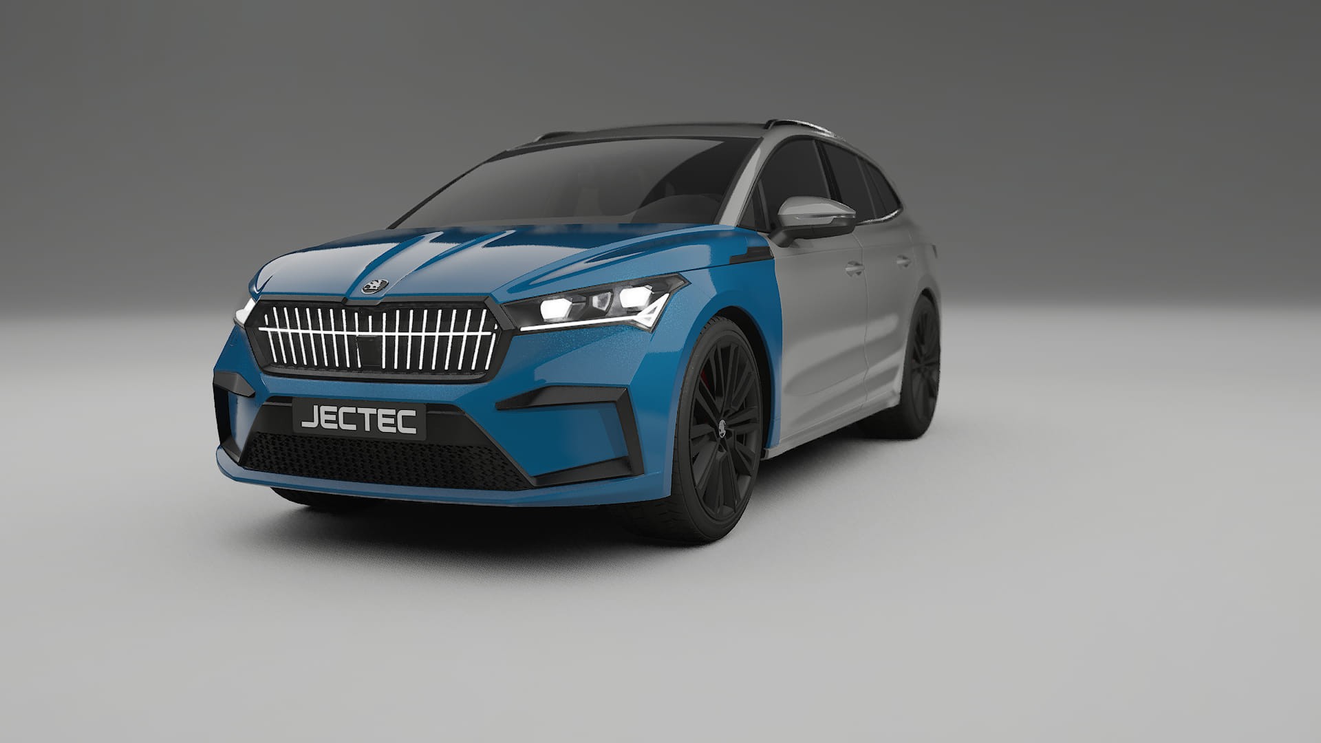 Film de Protection de Peinture Škoda Enyaq MEB | CrystalGuard TPU Transparent PPF Kit de Protection Avant