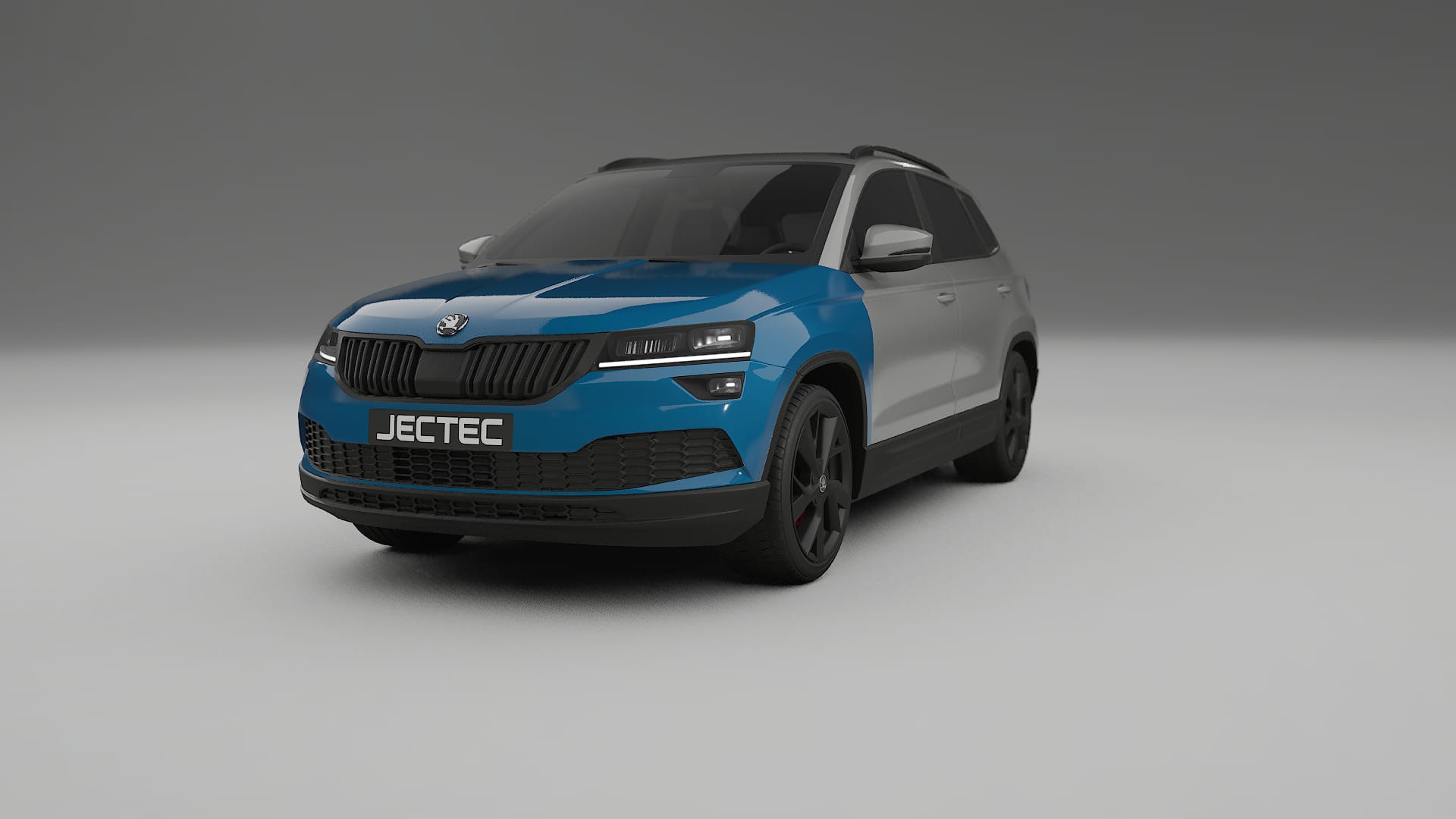 Film de Protection de Peinture Škoda Karoq NU7 | CrystalGuard TPU Transparent PPF Kit de Protection Avant