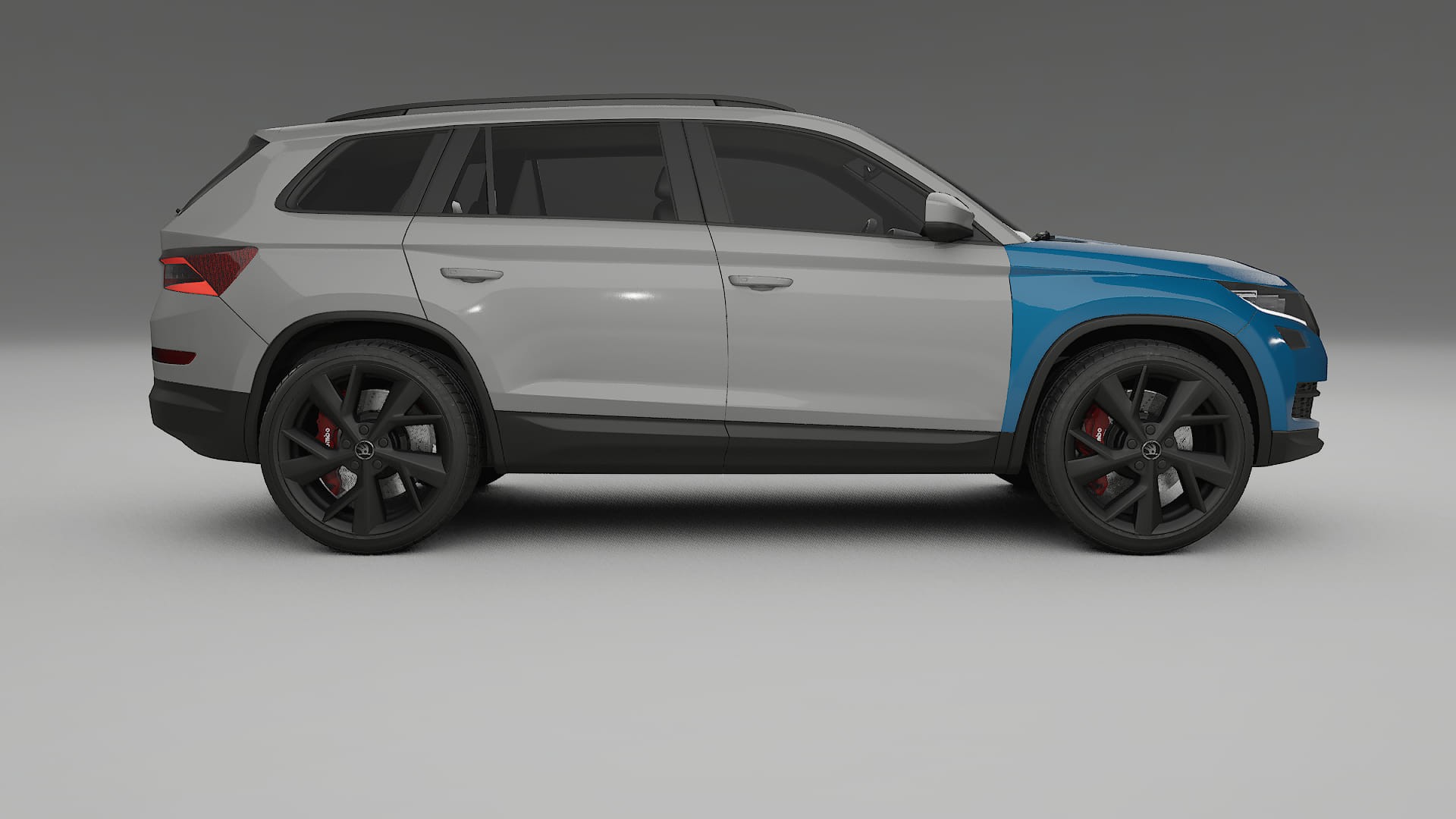 Film de Protection de Peinture Škoda Kodiaq NS7 | CrystalGuard TPU Transparent PPF Kit de Protection Avant 2